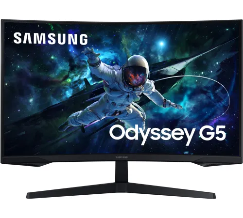 Монитор Samsung 32" S32CG550EI черный VA LED 16:9 HDMI M/M матовая 300cd 178гр/178гр 2560x1440 165Hz DP 2K USB 5.2кг