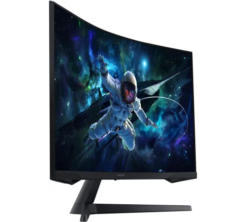 Монитор Samsung 32" S32CG550EI черный VA LED 16:9 HDMI M/M матовая 300cd 178гр/178гр 2560x1440 165Hz DP 2K USB 5.2кг
