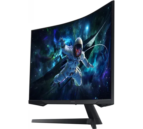 Монитор Samsung 32" S32CG550EI черный VA LED 16:9 HDMI M/M матовая 300cd 178гр/178гр 2560x1440 165Hz DP 2K USB 5.2кг