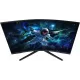 Монитор Samsung 32" S32CG550EI черный VA LED 16:9 HDMI M/M матовая 300cd 178гр/178гр 2560x1440 165Hz DP 2K USB 5.2кг