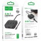 Разветвитель USB-C Hoco HB35 4порт. черный