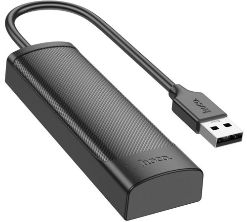 Разветвитель USB Hoco HB41 4порт. черный Разветвитель USB Hoco HB41 4порт. черный