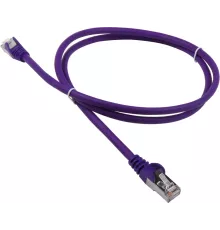 Патч-корд Lanmaster LAN-PC45/U5E-2.0-VI UTP RJ-45 вил.-вилка RJ-45 кат.5E 2м фиолетовый LSZH (уп.:1шт)