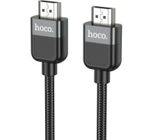 Кабель Hoco US09 ver2.0 HDMI (m) HDMI (m) 2м черный пакет (упак.:1шт)