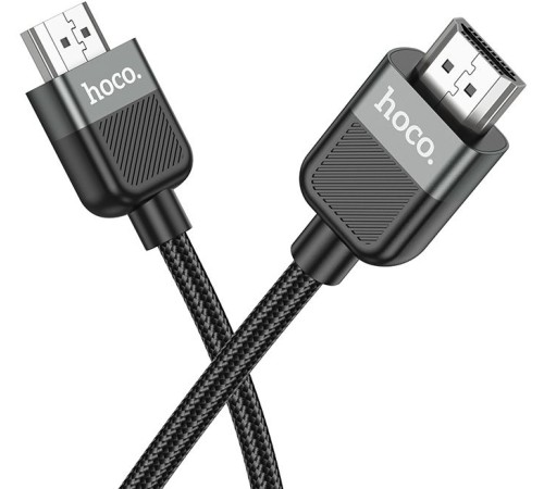 Кабель Hoco US09 ver2.0 HDMI (m) HDMI (m) 2м черный пакет (упак.:1шт)