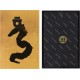 Блокнот Moleskine LIMITED EDITION YEAR OF THE DRAGON LECNYDRAGONQP060AS 130х210мм обложка текстиль 176стр. линейка золотистый Ahn Sang Soo