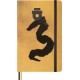 Блокнот Moleskine LIMITED EDITION YEAR OF THE DRAGON LECNYDRAGONQP060AS 130х210мм обложка текстиль 176стр. линейка золотистый Ahn Sang Soo