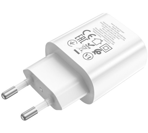 Сетевое зар./устр. Hoco N22 25W (PD+QC+AFC) USB-C белый