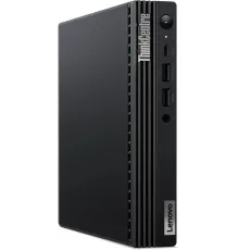 Неттоп Lenovo ThinkCentre Tiny M70q-4 slim i5 13400T (1.3) 16Gb SSD512Gb UHDG 730 noOS GbitEth WiFi BT 90W kb мышь клавиатура черный (12E4SB6V00)