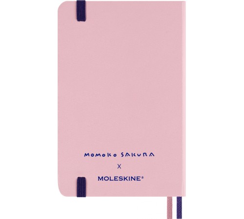 Блокнот Moleskine LIMITED EDITION SAKURA LESU07MM710NB Pocket 90x140мм обложка текстиль 160стр. линейка Momoko Sakura
