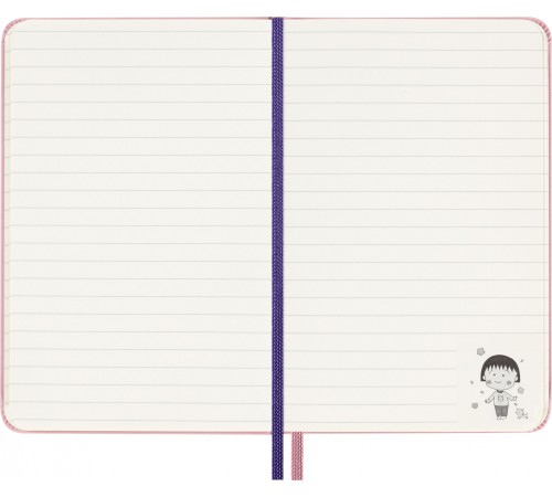 Блокнот Moleskine LIMITED EDITION SAKURA LESU07MM710NB Pocket 90x140мм обложка текстиль 160стр. линейка Momoko Sakura