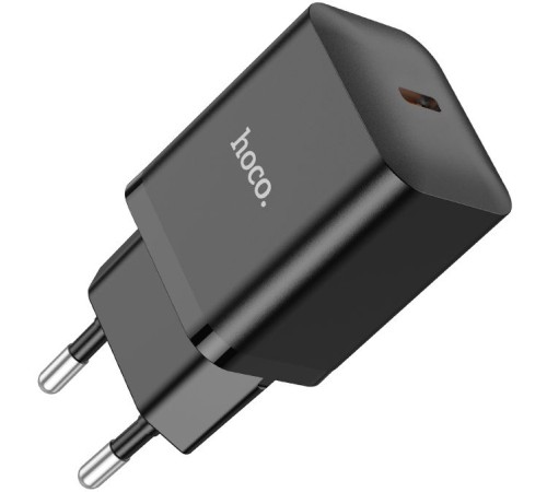 Сетевое зар./устр. Hoco N27 Black 20W (PD+QC+AFC) USB-C черный