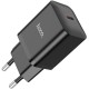 Сетевое зар./устр. Hoco N27 Black 20W (PD+QC+AFC) USB-C черный