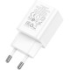 Сетевое зар./устр. Hoco N27 White 20W (PD+QC+AFC) USB-C белый