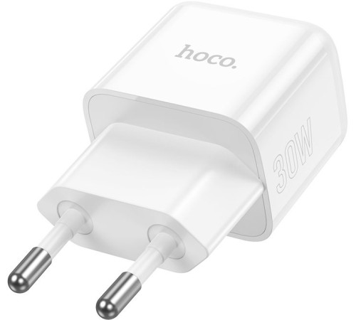 Сетевое зар./устр. Hoco N32 Glory White 30W (PD+QC+AFC) USB-C универсальное белый