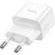 Сетевое зар./устр. Hoco N32 Glory White 30W (PD+QC+AFC) USB-C универсальное белый