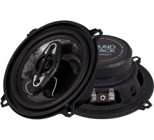 Колонки автомобильные Kicx SA 134 80Вт 90дБ 4Ом 13см (5дюйм) (ком.:2кол.) коаксиальные четырехполосные