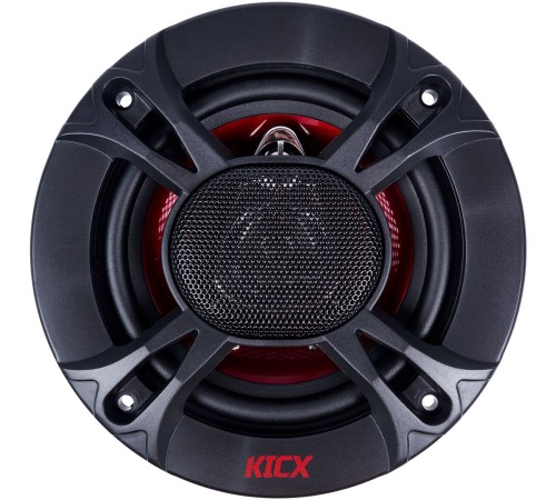 Колонки автомобильные Kicx SP 133 100Вт 89дБ 4Ом 13см (5дюйм) (ком.:2кол.) коаксиальные трехполосные