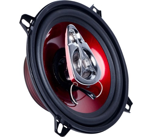 Колонки автомобильные Kicx SP 133 100Вт 89дБ 4Ом 13см (5дюйм) (ком.:2кол.) коаксиальные трехполосные