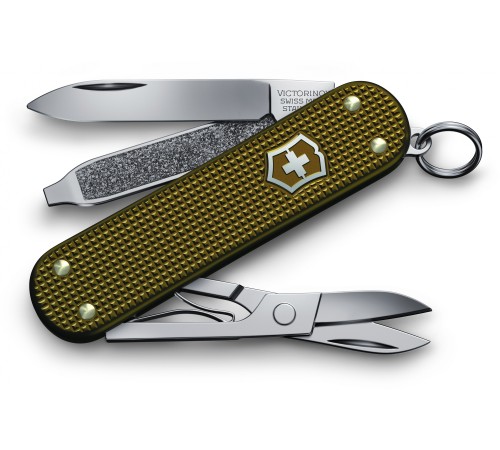 Нож перочинный Victorinox Classic SD Alox L E 2024 (0.6221.L24) 58мм 5функц. подар.коробка Нож перочинный Victorinox Classic SD Alox L E 2024 (0.6221.L24) 58мм 5функц. подар.коробка
