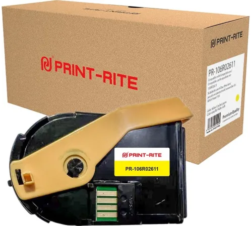 Картридж лазерный Print-Rite TFXAFYYPRA PR-106R02611 106R02611 желтый набор двойная упак. (9000стр.) для Xerox Phaser 7100 Картридж лазерный Print-Rite TFXAFYYPRA PR-106R02611 106R02611 желтый набор двойная упак. (9000стр.) для Xerox Phaser 7100