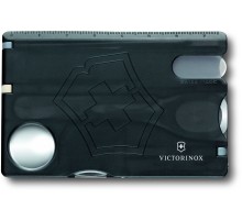 Швейцарская карта Victorinox Swiss Card Nailcare (0.7240.T3) черный полупрозрачный коробка подарочная