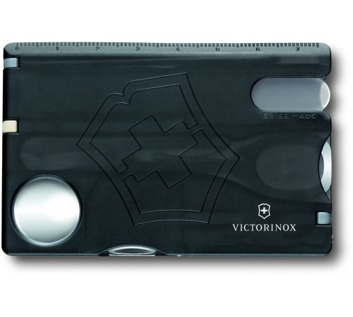 Швейцарская карта Victorinox Swiss Card Nailcare (0.7240.T3) черный полупрозрачный коробка подарочная Швейцарская карта Victorinox Swiss Card Nailcare (0.7240.T3) черный полупрозрачный коробка подарочная