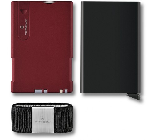 Швейцарская карта Victorinox Smart Card Wallet Iconic Red (0.7250.13) красный коробка подарочная Швейцарская карта Victorinox Smart Card Wallet Iconic Red (0.7250.13) красный коробка подарочная