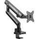 Кронштейн для мониторов Ultramounts UM709 черный 17"-32" макс.8кг крепление к столешнице поворот и наклон