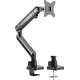 Кронштейн для мониторов Ultramounts UM709 черный 17"-32" макс.8кг крепление к столешнице поворот и наклон