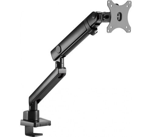 Кронштейн для мониторов Ultramounts UM709 черный 17"-32" макс.8кг крепление к столешнице поворот и наклон Кронштейн для мониторов Ultramounts UM709 черный 17"-32" макс.8кг крепление к столешнице поворот и наклон