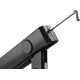 Кронштейн для мониторов Ultramounts UM709 черный 17"-32" макс.8кг крепление к столешнице поворот и наклон