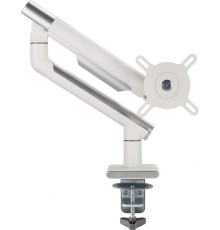 Кронштейн для мониторов Ultramounts UM713W белый 17"-32" макс.9кг крепление к столешнице поворот и наклон
