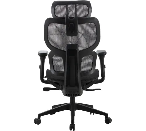 Кресло Cactus CS-MC555-BK черный сетка с подголов. крестов. пластик