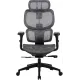 Кресло Cactus CS-MC555-GY черный/серый сетка с подголов. крестов. пластик пластик черный