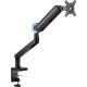 Кронштейн для мониторов Ultramounts UM719B черный 17"-35" макс.10.5кг крепление к столешнице поворот и наклон