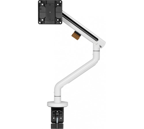 Кронштейн для мониторов Ultramounts UM725W белый 17"-32" макс.9кг крепление к столешнице поворот и наклон Кронштейн для мониторов Ultramounts UM725W белый 17"-32" макс.9кг крепление к столешнице поворот и наклон