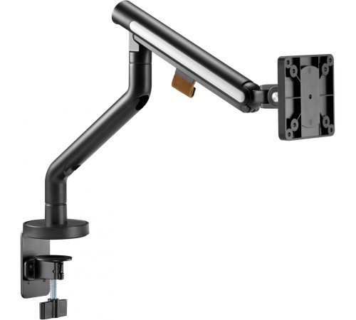 Кронштейн для мониторов Ultramounts UM725B черный 17"-32" макс.9кг крепление к столешнице поворот и наклон Кронштейн для мониторов Ultramounts UM725B черный 17"-32" макс.9кг крепление к столешнице поворот и наклон