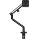 Кронштейн для мониторов Ultramounts UM725B черный 17"-32" макс.9кг крепление к столешнице поворот и наклон
