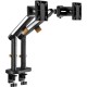 Кронштейн для мониторов Ultramounts UM727B черный 17"-32" макс.9кг крепление к столешнице поворот и наклон