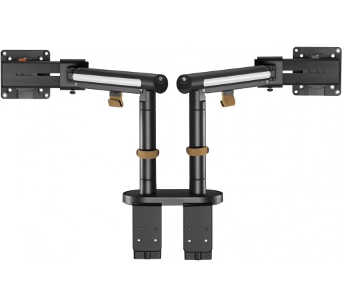Кронштейн для мониторов Ultramounts UM727B черный 17"-32" макс.9кг крепление к столешнице поворот и наклон Кронштейн для мониторов Ultramounts UM727B черный 17"-32" макс.9кг крепление к столешнице поворот и наклон