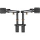 Кронштейн для мониторов Ultramounts UM727B черный 17"-32" макс.9кг крепление к столешнице поворот и наклон