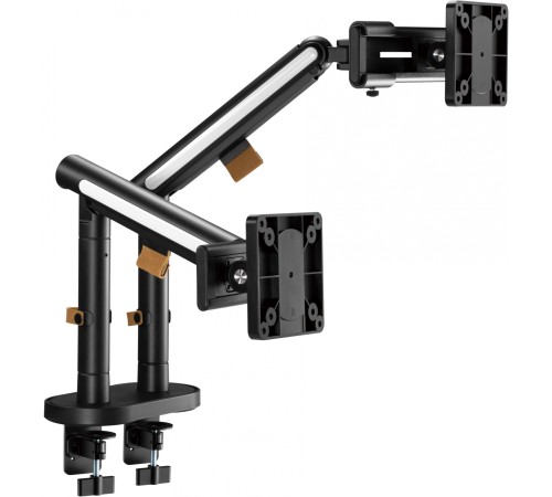 Кронштейн для мониторов Ultramounts UM727B черный 17"-32" макс.9кг крепление к столешнице поворот и наклон Кронштейн для мониторов Ultramounts UM727B черный 17"-32" макс.9кг крепление к столешнице поворот и наклон