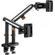 Кронштейн для мониторов Ultramounts UM727B черный 17"-32" макс.9кг крепление к столешнице поворот и наклон