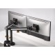 Кронштейн для мониторов Ultramounts UM727B черный 17"-32" макс.9кг крепление к столешнице поворот и наклон