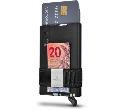 Швейцарская карта Victorinox Smart Card Wallet Sharp (0.7250.36) серый коробка подарочная