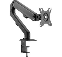 Кронштейн для мониторов Ultramounts UM728 черный 17"-27" макс.7кг крепление к столешнице поворот и наклон
