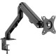 Кронштейн для мониторов Ultramounts UM728 черный 17"-27" макс.7кг крепление к столешнице поворот и наклон