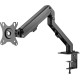 Кронштейн для мониторов Ultramounts UM728 черный 17"-27" макс.7кг крепление к столешнице поворот и наклон