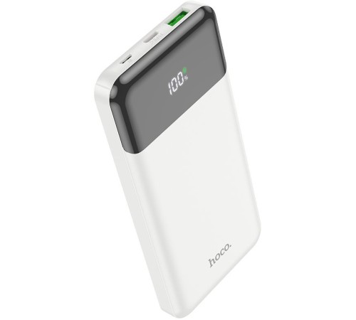 Мобильный аккумулятор Hoco J102 Cool figure white 10000mAh 20W 3A белый